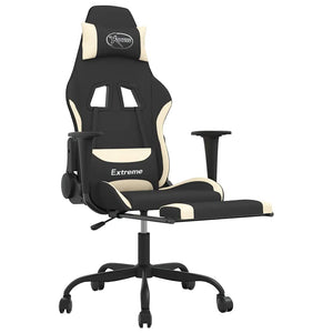 Gaming-Stuhl mit Massage & Fußstütze
