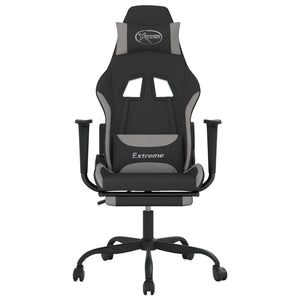 Gaming-Stuhl mit Massage & Fußstütze
