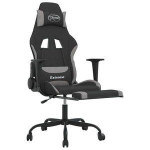 Gaming-Stuhl mit Massage & Fußstütze