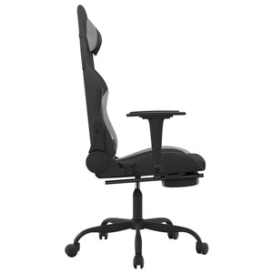Gaming-Stuhl mit Massage & Fußstütze