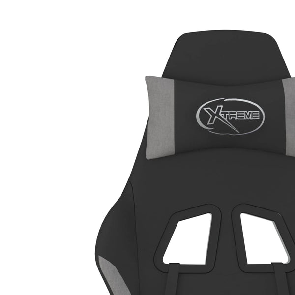 Gaming-Stuhl mit Massage & Fußstütze