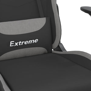 Gaming-Stuhl mit Massage & Fußstütze