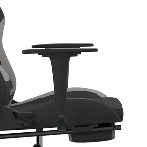 Gaming-Stuhl mit Massage & Fußstütze