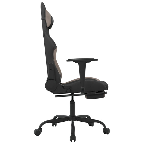 Gaming Stuhl mit Massage & Fußstütze
