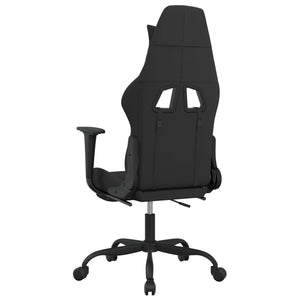 Gaming Stuhl mit Massage & Fußstütze