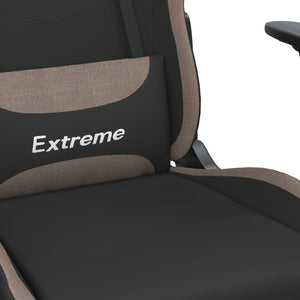 Gaming Stuhl mit Massage & Fußstütze