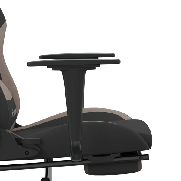Gaming Stuhl mit Massage & Fußstütze