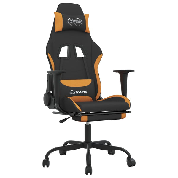 Gaming-Stuhl mit Massage & Fußstütze
