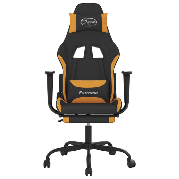 Gaming-Stuhl mit Massage & Fußstütze