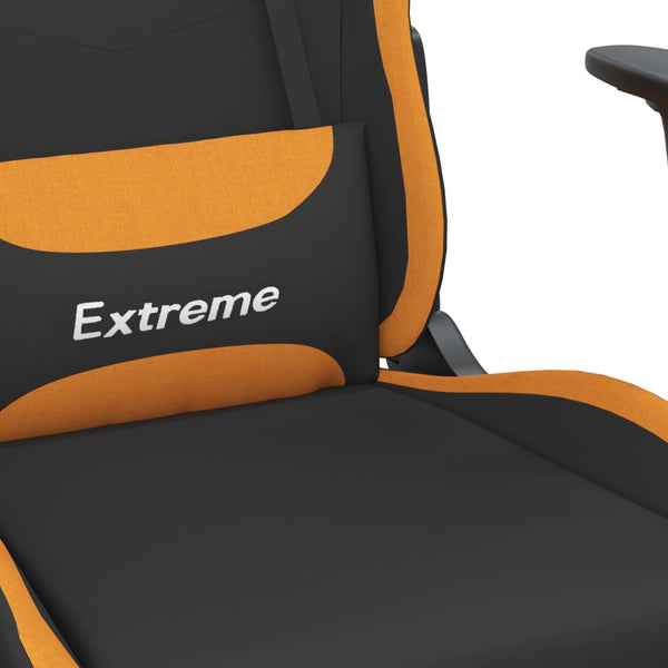 Gaming-Stuhl mit Massage & Fußstütze