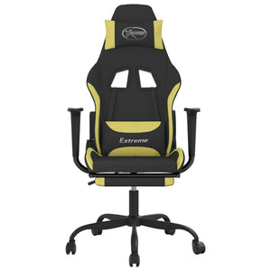 Gaming Stuhl mit Massage & Fußstütze
