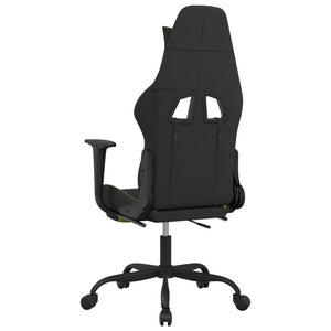 Gaming Stuhl mit Massage & Fußstütze
