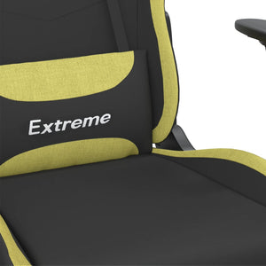 Gaming Stuhl mit Massage & Fußstütze