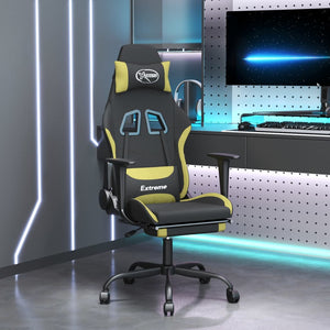 Gaming Stuhl mit Massage & Fußstütze