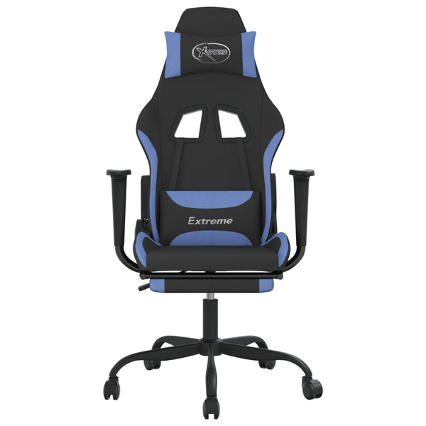 Gaming Stuhl mit Massage & Fußstütze
