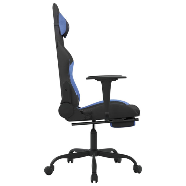 Gaming Stuhl mit Massage & Fußstütze
