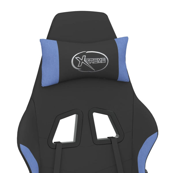 Gaming Stuhl mit Massage & Fußstütze