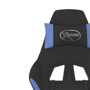 Gaming Stuhl mit Massage & Fußstütze