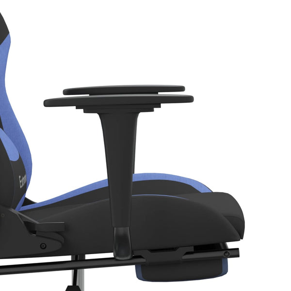 Gaming Stuhl mit Massage & Fußstütze