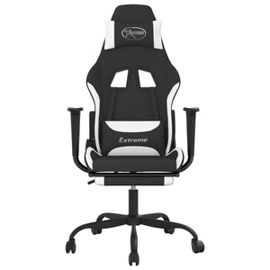 Gaming Stuhl mit Massage & Fußstütze