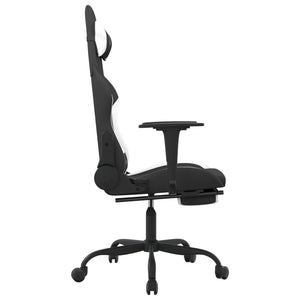 Gaming Stuhl mit Massage & Fußstütze