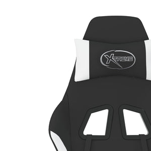 Gaming Stuhl mit Massage & Fußstütze