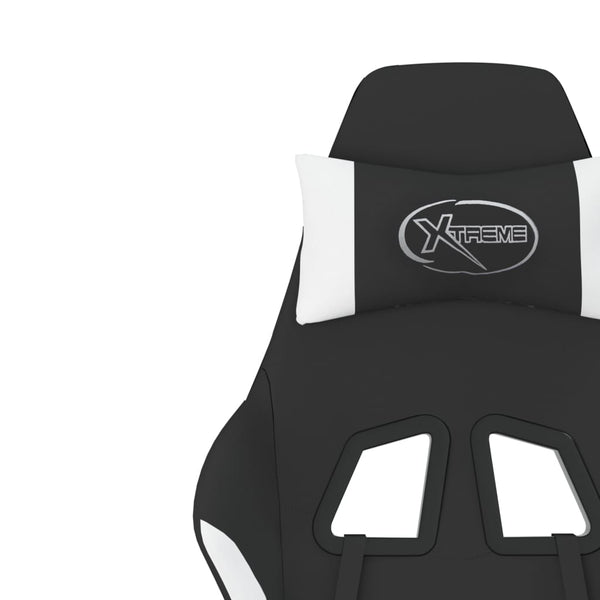 Gaming Stuhl mit Massage & Fußstütze