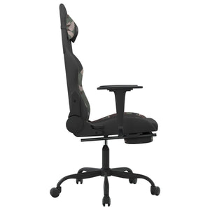 Gaming Stuhl mit Massage & Fußstütze