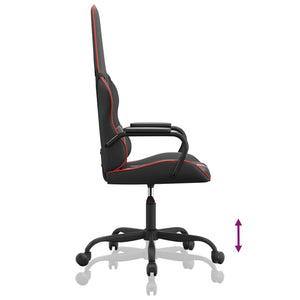 Gaming Stuhl mit Massage Rot/Schwarz