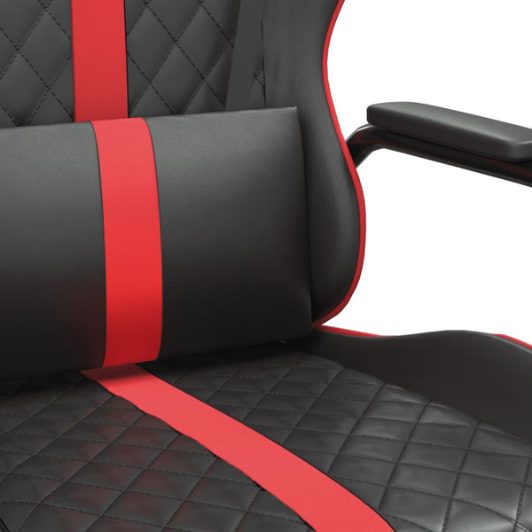 Gaming Stuhl mit Massage Rot/Schwarz