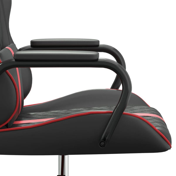 Gaming Stuhl mit Massage Rot/Schwarz