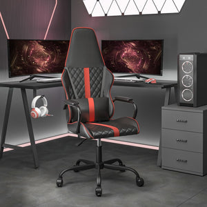 Gaming Stuhl mit Massage Rot/Schwarz