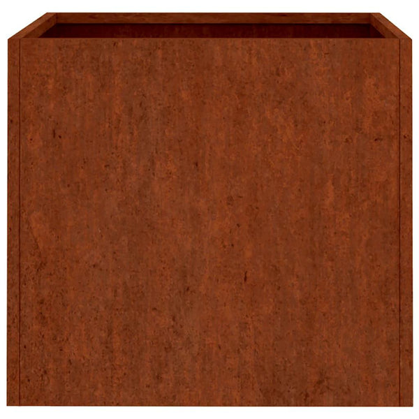 Cortenstahl Pflanzkübel, 32x30x29 cm
