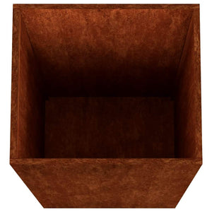 Cortenstahl Pflanzkübel 32x29x75 cm