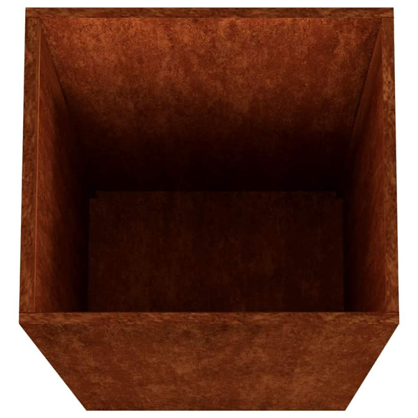 Cortenstahl Pflanzkübel 32x29x75 cm