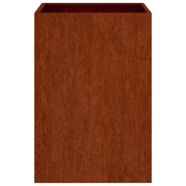 Cortenstahl Pflanzkübel 52x48x75 cm