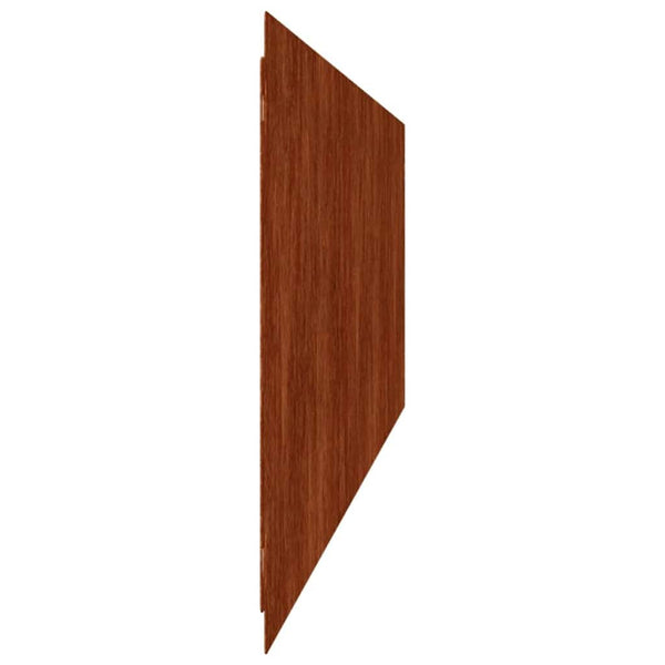 Cortenstahl Rasenkanten, 10er Set, 20x103 cm