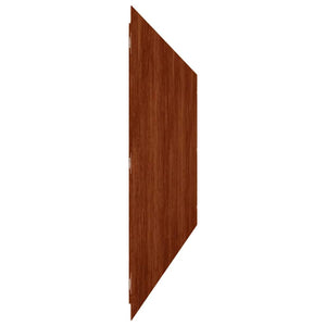 Cortenstahl Rasenkanten, 10er Set, 25x103 cm