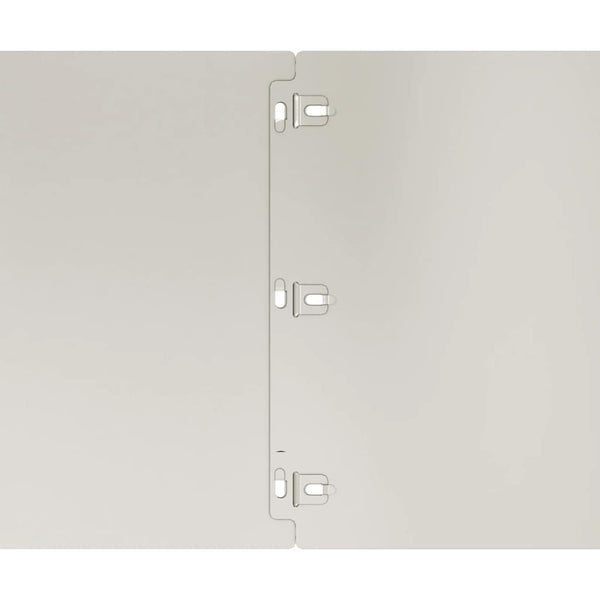 Cortenstahl Rasenkanten, 10er Set, 25x103 cm