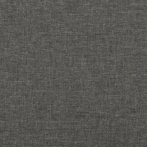 Dunkelgraues Stoff-Kopfteil 80 cm