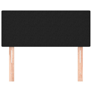 Schwarzes Stoff-Kopfteil 80 cm