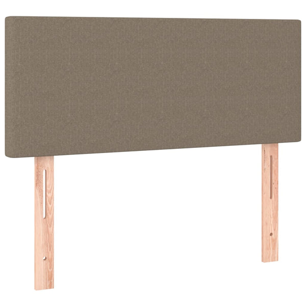 Taupe Stoff Kopfteil 80 cm