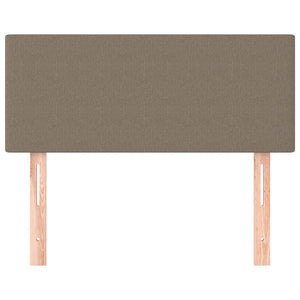 Taupe Stoff Kopfteil 80 cm