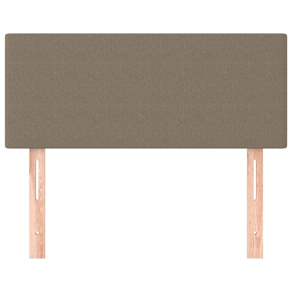 Taupe Stoff Kopfteil 80 cm