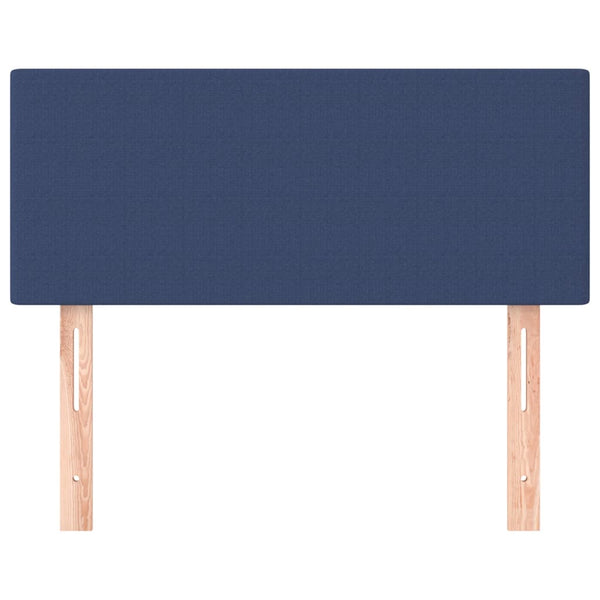 Blaues Kopfteil 80 cm Stoff