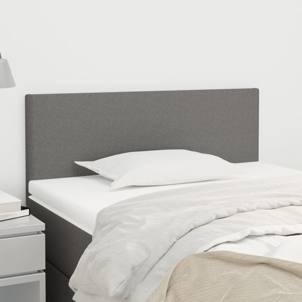 Dunkelgraues Kopfteil 90 cm