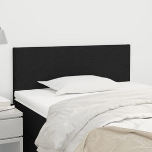 Schwarzes Kopfteil 90 cm Stoff