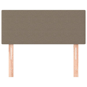 Kopfteil Taupe Stoff 90 cm