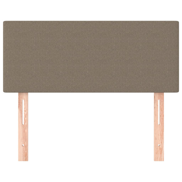 Kopfteil Taupe Stoff 90 cm
