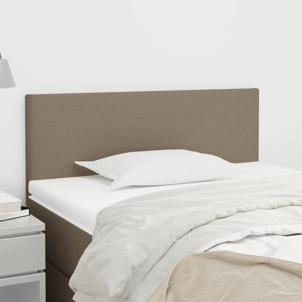 Kopfteil Taupe Stoff 90 cm